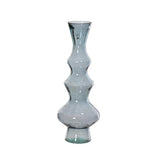 Decoris Recycled Glass Vase 50cm - Blue Dawn